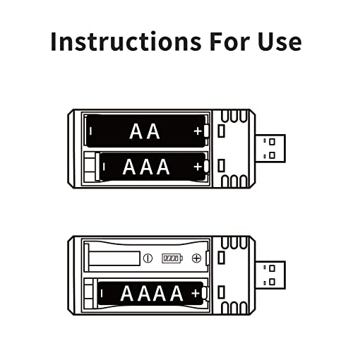 POWEROWL Rechargeable AA Batteries with Charger, for Xbox Controller, 2800mAh High Capacity Low Self Discharger NiMH Double A Battery, 4 Pack