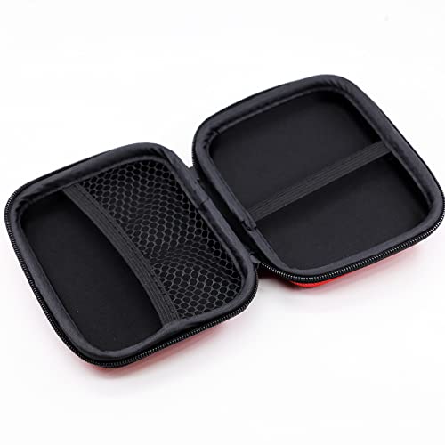 Carrying Pouch Bag Box Case for Gameboy Advance SP GBA SP Game Console Protective Bag Replacement (Red) - color: Red