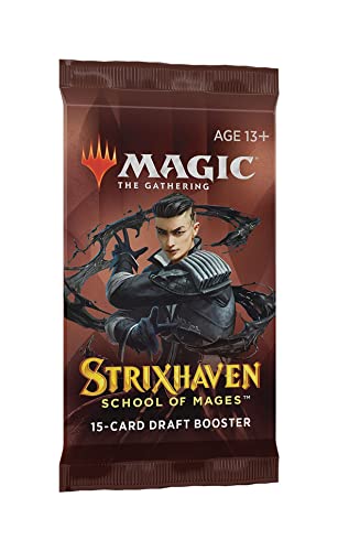 Magic: The Gathering Draft Booster Pack Lot MTG Strixhaven Individual Pack