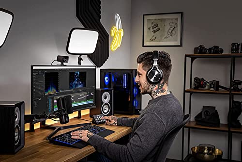 Elgato Facecam - 1080p60 True Full HD Webcam for Live Streaming, Gaming, Video Calls, Sony Sensor, Advanced Light Correction, DSLR Style Control, works with OBS, Zoom, Teams, and more, for PC/Mac