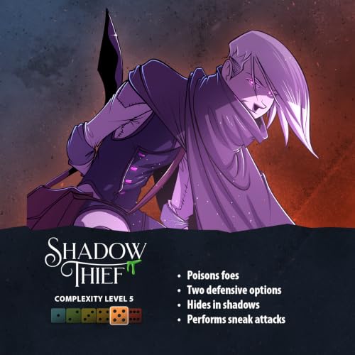 Dice Throne Box Game - Strategic Dice & Card Battler (Shadow Thief) - style: Shadow Thief