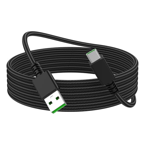 USB C Data Charging Cable Cord Compatible with Razer Wolverine V2 Pro Chroma/BlackWidow V3 Pro/Deathstalker V2 Pro, Ducky One 2 Mini/One 2 Pro Mini Mechanical Keyboard
