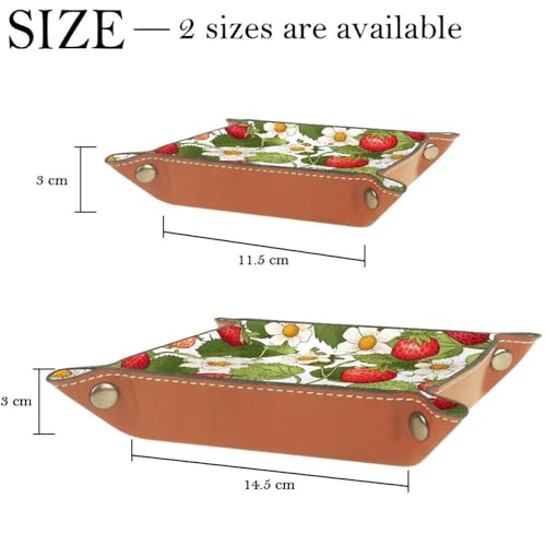 Strawberry Florals Dice Tray Dice Rolling Tray Folding Dice Holder for Dice Games, Like RPG, DND and Other Table Games - color: Multi 5