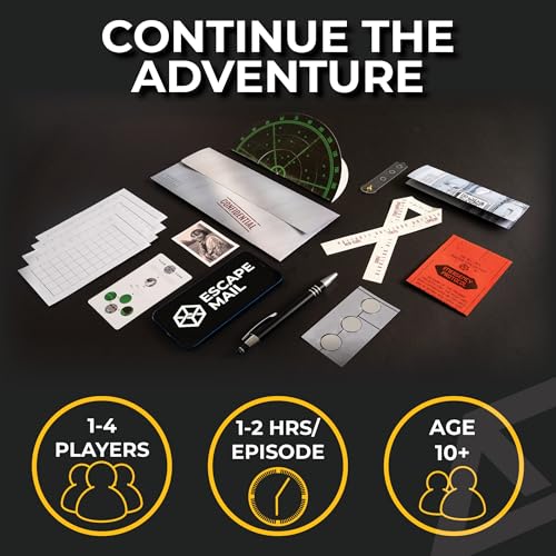 Escape Mail - Family Secrets Series - Episode 2 Only - Escape Room Kit Game for Family | Fun Adults & Teens Puzzle Mystery & Adventure - style: Episode 2 Only