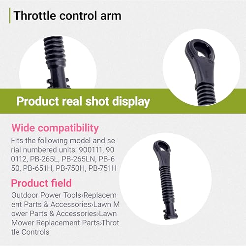 Replacement Throttle Control arm C456000050 be Compatible PB-265 PB-580H PB-770H and Other Models