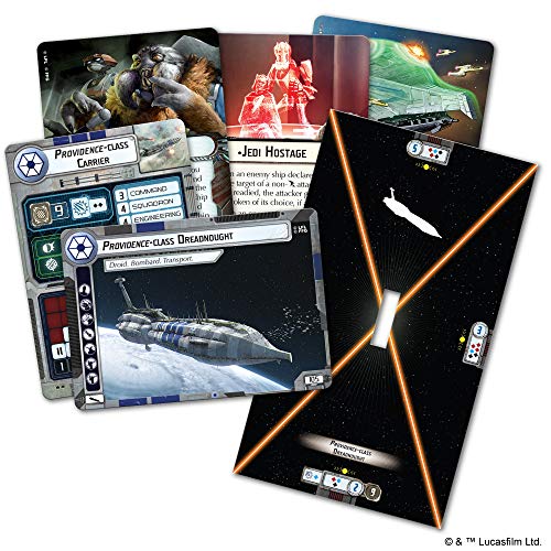 Star Wars: Armada Invisible Hand EXPANSION PACK - Providence-class Dreadnought! Tabletop Miniatures Strategy Game for Kids & Adults, Ages 14+, 2 Players, 2 Hour Playtime, Made by Atomic Mass Games