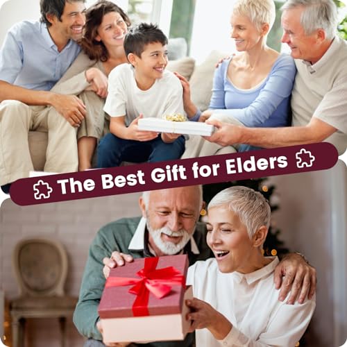 4 Pack 36 Large Piece Puzzles Dementia Alzheimer's Products and Activities - Memory Game for Patients in Nursing Home - Alzheimer’s Puzzle Easy for Adults for Seniors or Elderly Alzheimer's Patients - style: 4Pack 36 Large Pieces-3