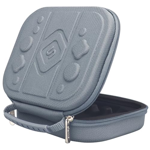 sisma Carry Case Compatible with Nintendo Switch 2 Joy-Con & Straps, Buttons & Joysticks Full Protection, Hard Shell Joycon Compact Pouch Travel Storage Case, Grey - color: Grey - Fits Joy-Con 2 & Straps