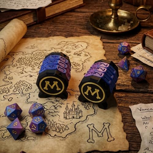 2 Pack MTG Life Counter (Black)