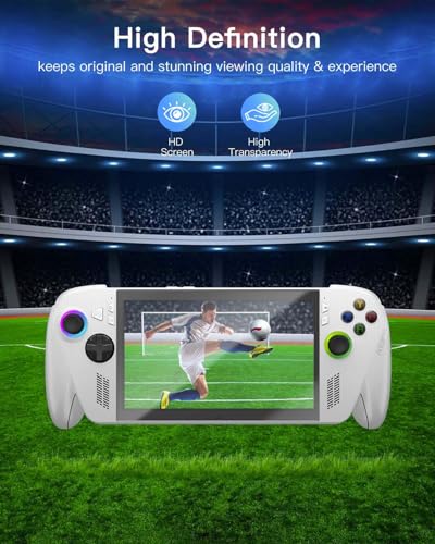 2 pack Screen Protector for ROG Xbox Ally X Handheld Game Console, 9H Hardness Tempered Glass for ROG Xbox Ally X,Anti-Scratch, Bubble Free, HD Clarity