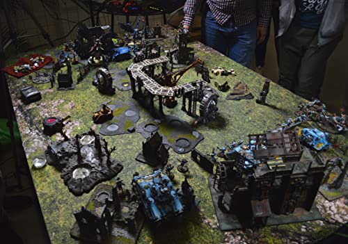 Warzone Studio 60 x 44 inch Double-Sided Rubber Battle Mat: Homeland + Los Duas + Bag