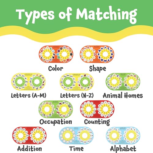 POPULAR PLAYTHINGS Monkey Match Toy Matching Game, Interactive Spinning | Educational Preschool Memory Game, for Toddlers Ages 4 & Up Learning Board Game, for Kids