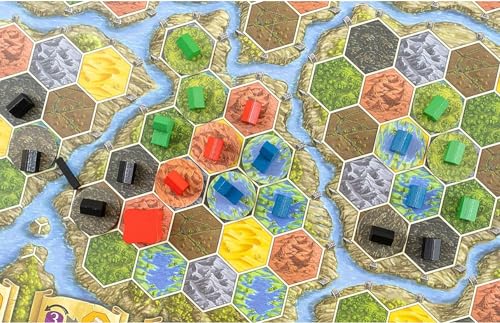Capstone Games Terra Mystica Big Box Board Game for 2-5 Players - Strategic Fantasy Gameplay with Faction Powers, Land Development, Resource Management & Map Expansion - Ages 14+ | 60-150 Min Playtime - style: Big Box