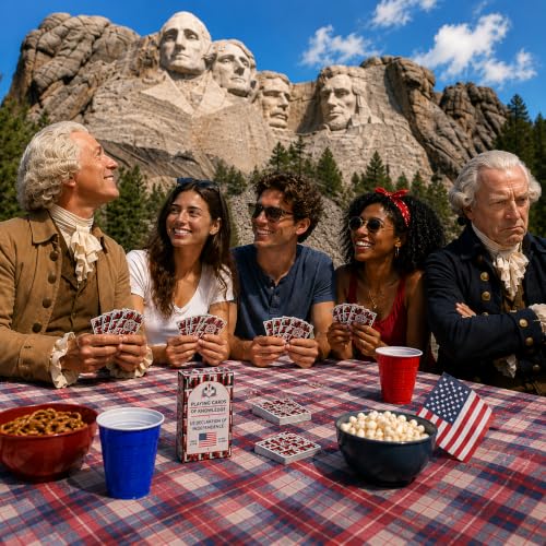 United States Declaration of Independence Playing Cards