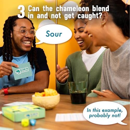 Big Potato The Chameleon Travel: The Award-Winning Spot-The-Imposter Board Game in a Travel Friendly Tin with 20 New topics