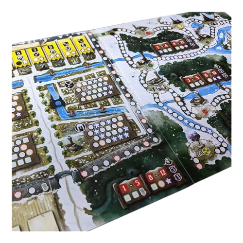 Dice Kingdoms of Valeria Winter Expansion: Seasonal Strategy Roll & Write Game - Daily Magic Games