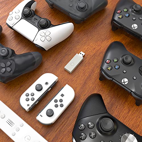 MAYFLASH Magic-NS Lite Wireless Bluetooth USB Adapter for Switch, Switch 2, Windows, macOS, Raspberry Pi, Compatible with Xbox Series X & S, PS5 Controller and More - size: MAGIC NS Lite