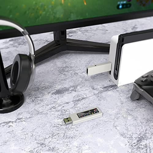 MAYFLASH Magic NS Wireless Bluetooth Controller USB Adapter for Switch/2, Windows, Raspberry Pi, Compatible with Switch Pro, PS4, PS5, Xbox Series X/S Controller and More - size: MAGIC NS 1