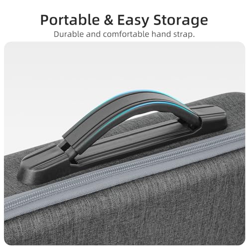 Carrying Case for DJI Neo 2 Accessories, Portable Travel Shoulder Bag for DJI Neo 2 Fly More Combo, Compatible with RC 2 Remote Controller and 6 Intelligent Flight Batteries