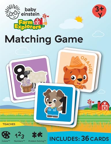 Masterpieces Officially Licensed Baby Einstein Picture Matching Card Game for Families - style: Baby Einstein