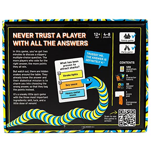Big Potato Snakes: A Slippery Social Deduction Game for Families and Adults | Perfect for Game Night