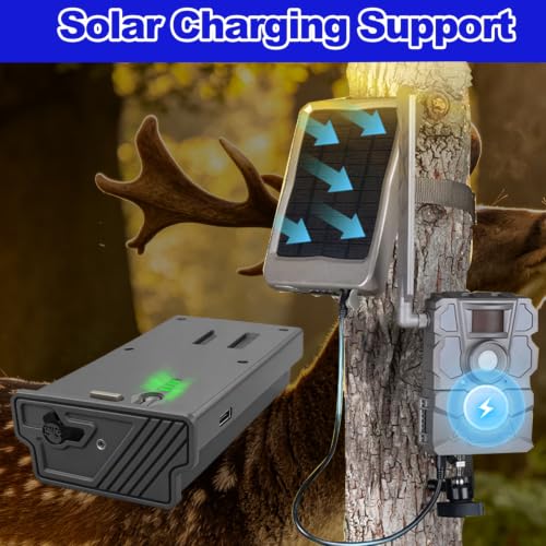 7000mAh 2-Pack Li-Ion Replacement for Reveal Tactacam Battery Pack | Compatible with Tactacam Lithium Battery Pack Trail Camera Reveal X Gen 3.0, 2.0, X Pro 3.0, Pro, X Ultra 3.0, SK, XB, X