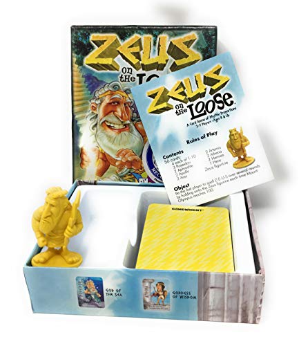Gamewright - Zeus on the Loose – A Card Game of Mythic Proportions