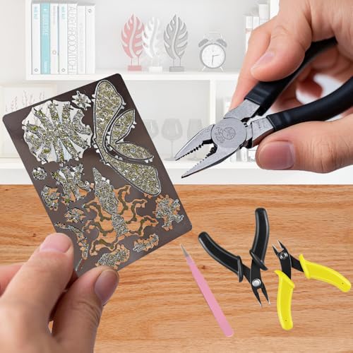 3D Metal Puzzles for Adults,3D Model Building Puzzle Kits,Cool Insect Animal Themed Design,Bugs Model Kits Brain Teaser DIY Assembling Crafts Kits Creative Ornament (Bee) - color: Bee