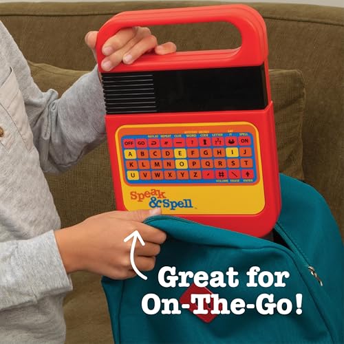 Speak & Spell Educational Learning Toy, Spelling Games, 80s Retro Handheld | Educational Learning Toy, Spelling Games, 80s Retro Handheld, Autism Toys - style: Speak & Spell