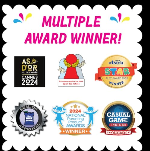 Happy Camper - Trio | Hottest New Family Game | Award-Winning | Game-of-The-Year | Great for Parties and Travel | 3-6 Players | Ages 8+