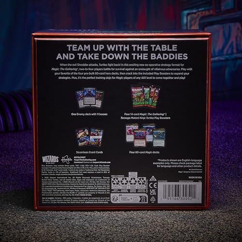 Magic: The Gathering | Teenage Mutant Ninja Turtles - Turtle Team-Up | Collectible Trading Card Game