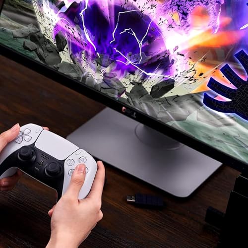 8BitDo Wireless USB Adapter 2 for Switch/Switch 2/Pro Controller, Windows PC, Mac & Raspberry Pi, Compatible with Xbox Series X & S, Xbox One Bluetooth, PS5 Controller-Black - color: USB Adapter2-Black