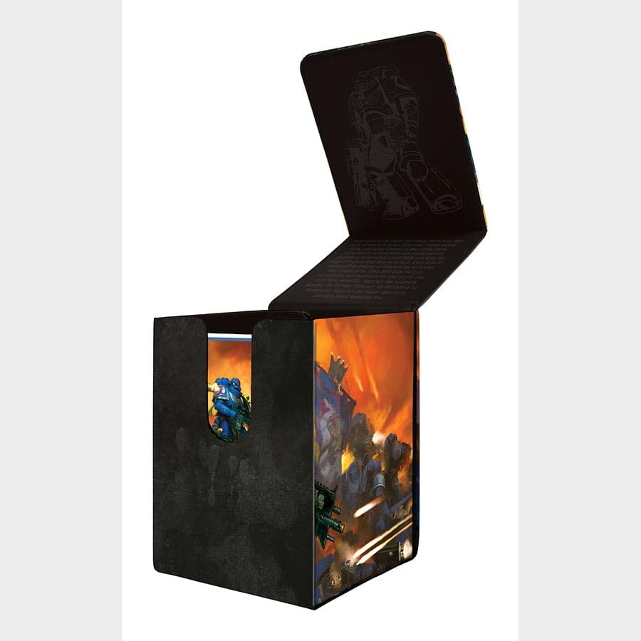 Adeptus Astartes Space Marines Alcove Flip Deck Box for Warhammer 40,000 by Ultra PRO