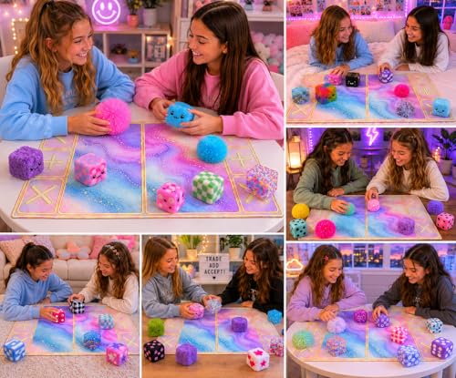 Squishy Trading Mat - Toy Trade Station - Squishies - Fun Squishy Trading mat - Fair and Fun Trading - Gaming mat - Fidget Trading Board