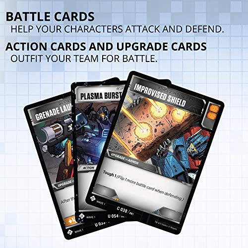 Transformers Tcg Autobots Starter Set | 2-Player Starter Deck | 44 Cards Incl. Bumblebee, Ironhide, Optimus Prime, Red Alert