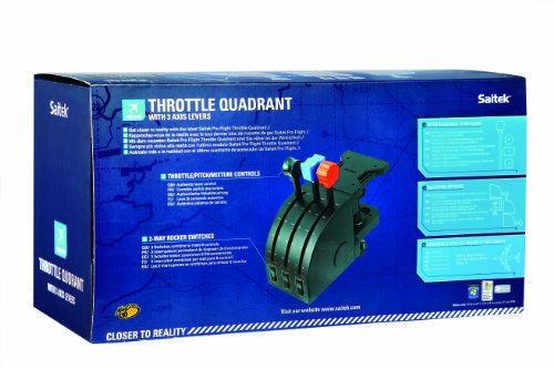 Saitek Three Lever Pro Throttle Quadrant (PZ45)