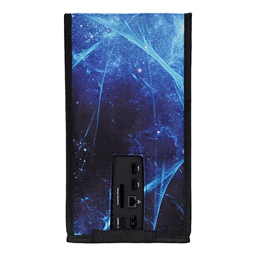 PlayVital Nylon Dust Cover for Xbox Series X Console, Soft Neat Lining Dust Guard, Anti Scratch Waterproof Cover Sleeve for Xbox Series X Console - Blue Nebula - color: Blue Nebula