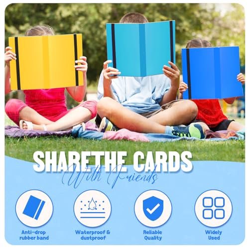Card Binder 9-Pockets,Trading Card Binder,20 Pages, 360 Card Capacity Collection Binder, Card Folder for MTG, TCG, Game Cards & Sports Cards (Sky blue) - color: Sky blue
