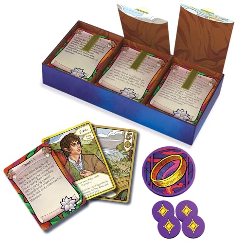 Asmodee The Lord of The Rings The Fellowship of The Ring Trick-Taking Game - A Cooperative Card Adventure! Strategy Game for Kids & Adults, Ages 10+, 1-4 Players, 20 Minute Playtime