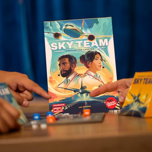 Scorpion Masqué Sky Team | Voted Game of the Year 2024 | Best 2 Player Game | Work Together to Land the Plane | Ages 12+ | 20 Minutes