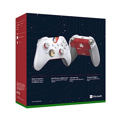 Xbox Wireless Controller – Starfield Limited Edition Series X|S, One, and Windows Devices - color: starfield scheme
