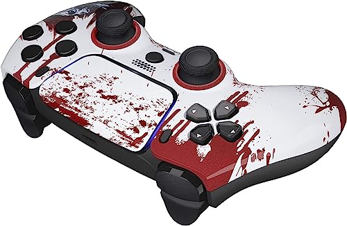 Custom Controllerzz Custom Wireless Controller Compatible with PS5 - Multiple Designs Available (PS5 Bloody Zombie) - color: PS5 Bloody Zombie
