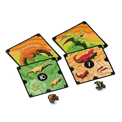 Chomp Board Game - Tile Laying Game - 1 Minute to Teach - 1 to 4 Players - 20 Minute Play Time (Chomp: Flyers & Scavengers)