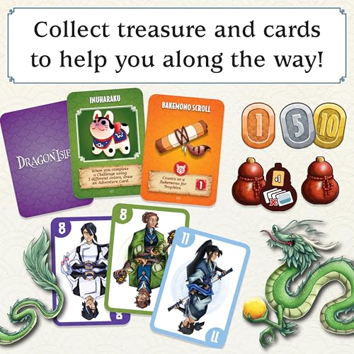 DragonIsles – Fantasy Adventure Family Board Game for 2-5 Players, Ages 10+ – A Journey of Far-Shores and Fortunes!