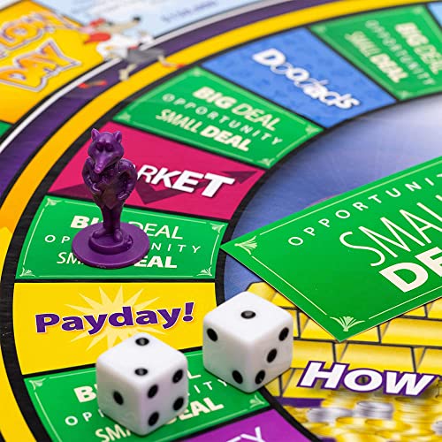 Rich Dad CASHFLOW Board Game, Educational Business & Finance Literacy Game, Ages 14 & Up - Financial Learning Games for Kids, Teens, Adults and Family - style: Adult Version