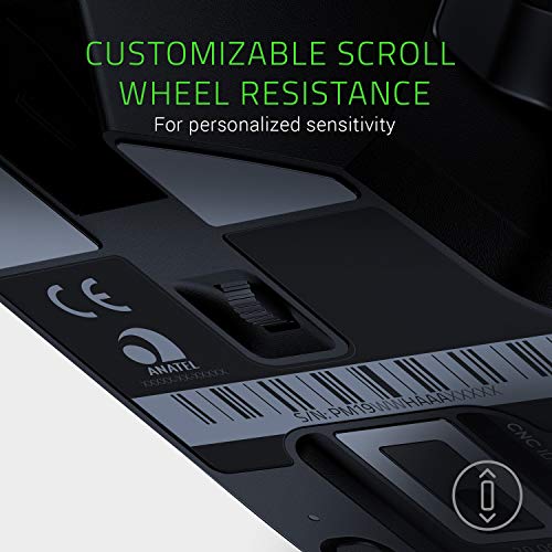 Razer Basilisk Ultimate HyperSpeed Wireless Gaming Mouse: Fastest Gaming Mouse Switch - 20K DPI Optical Sensor - Chroma RGB Lighting - 11 Programmable Buttons - 100 Hr Battery - Classic Black - size: Mouse Only