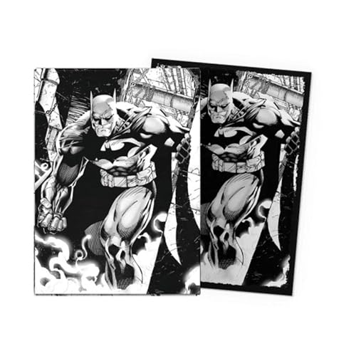 Dragon Shield Art Sleeves | Limited Edition - Batman Dark Knight | 100 CT - Smooth & Tough Premium TCG Sleeves | Compatible with Pokemon, One Piece & Magic the Gathering - color: Dark Knight
