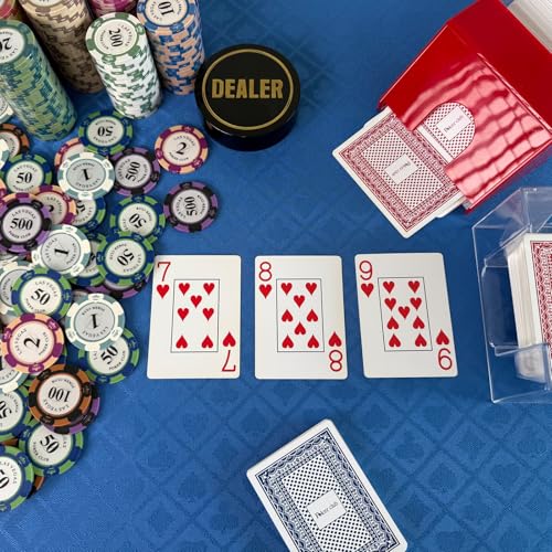 Speed Cloth Poker Table Fabric - 108X60 Inch Section of Casino Card Game Table Felt Top Cover Accessories - Blue - color: Blue
