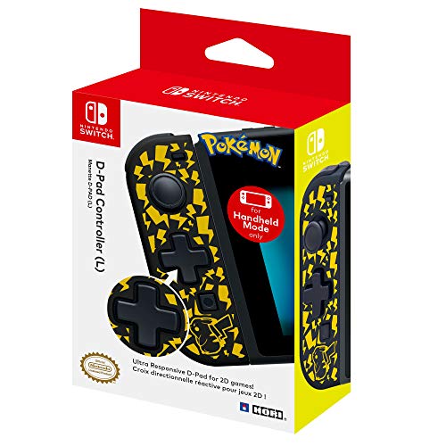 HORI Nintendo Switch D-Pad Controller (L) (Pikachu) - Nintendo Switch - style: Pikachu