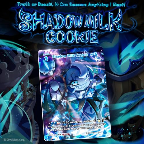 CookieRun TCG: A Game of Truth & Deceit - 4 Booster Pack Bundle - Braverse Trading Card Game, Strategy Play & Battle Deck-Building, Randomly Assorted